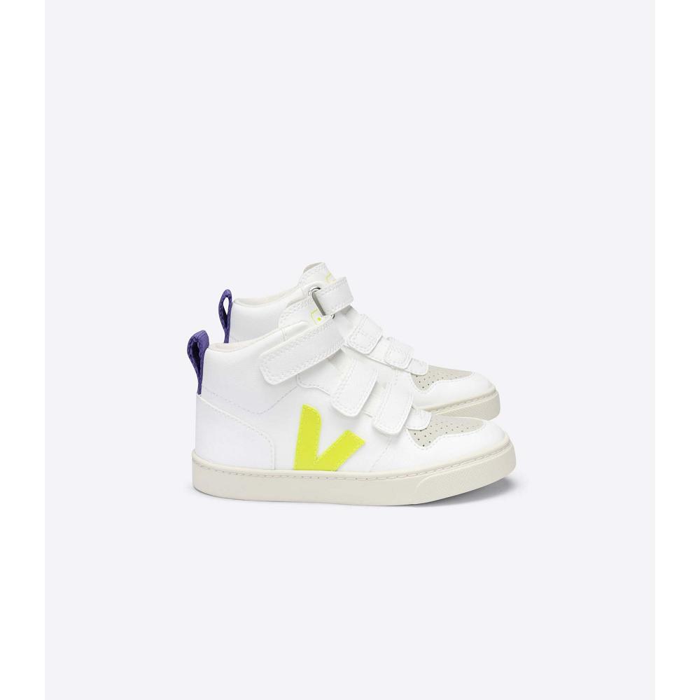 Veja V-10 MID CWL Topanky Detske White/Purple | SK 797CTV